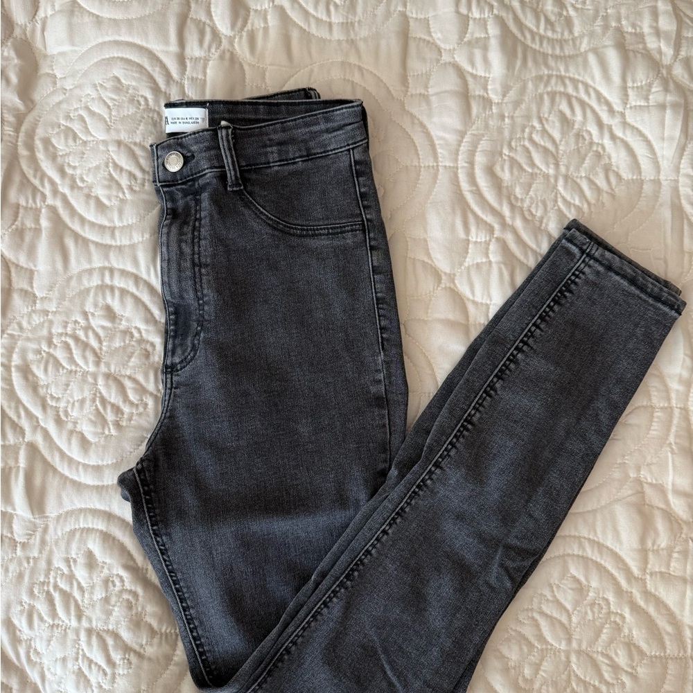 Zara High Waisted Skinny Jeans